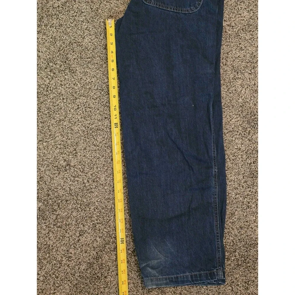 Empyre Jeans Mens Relaxed Blue 5 Pocket Denim Streetwear Skate Y2K 30